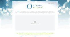 Desktop Screenshot of oxygen-botanicals.com